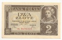 1936 2 zł Dwa złote, seria AL
