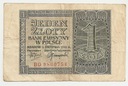 1941 1 zł Jeden Złoty, seria BD