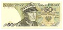 1975 50 złotych Świerczewski seria D JEDNOLITEROWA