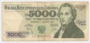 1982 5000 zł złotych Chopin seria AA RZADKI