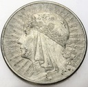 10 zł złotych 1932 Głowa kobiety, babka SREBRO