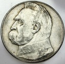 10 zł złotych 1936 Józef Piłsudski SREBRO