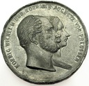 Niemcy Medal 1861 Wilhelm Augusta