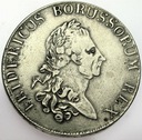 Niemcy, Talar 1778 A Thaler Prusy RZADKA