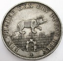 Niemcy, Talar Ein Thaler Pfund 1862 RZADKA