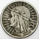 2 zł złote 1934 Głowa kobiety babka Polonia SREBRO