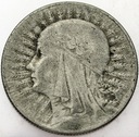 5 zł złotych 1934 Głowa kobiety, Polonia SREBRO