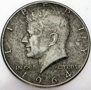 USA 1/2 Half dolara 1964 Kennedy SREBRO