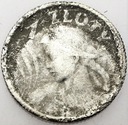 1 zł złoty 1924 Kobieta i kłosy, żniwiarka, róg