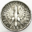 2 zł złote 1924 Kobieta i kłosy, żniwiarka, róg
