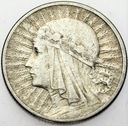 2 zł złote 1934 Głowa kobiety babka Polonia SREBRO