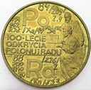 2 zł, złote 1998 Skłodowska Polon i Rad