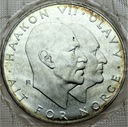 Norwegia 25 koron, 1970 Kroner rocznica wyzwolenia