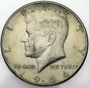 USA 1/2 Half dolara 1964 Kennedy SREBRO