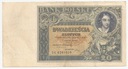 1931 20 zł dwadzieścia złotych, Seria DK