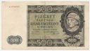 1940 500 zł Pięćset Złotych seria A Góral