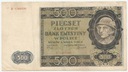 1940 500 zł Pięćset Złotych seria B Góral