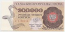 1989 200000 zł złotych Warszawa seria E RZADKI