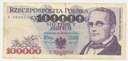 1993 100000 zł złotych Moniuszko seria S