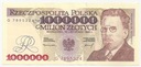1993 1000000 zł złotych Reymont, seria G