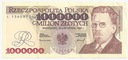1993 1000000 zł złotych Reymont, seria L
