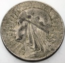 10 zł złotych 1933 Głowa kobiety, babka SREBRO