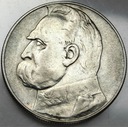 10 zł złotych 1937 Józef Piłsudski SREBRO