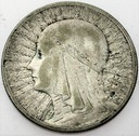2 zł złote 1932 Głowa kobiety, Polonia SREBRO