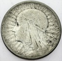 2 zł złote 1933 Głowa kobiety, Polonia SREBRO