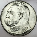 10 zł złotych 1936 Józef Piłsudski SREBRO