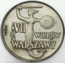 PRÓBA CuNi 10 zł 1965 VII Wieków Warszawy
