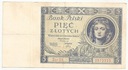 1930 5 zł Pięć złotych Ser. DX