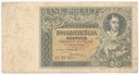 1931 20 zł dwadzieścia złotych, Seria DT