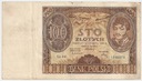 1932 100 zł sto złotych, Ser.AW