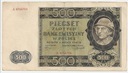 1940 500 zł Pięćset Złotych seria A Góral