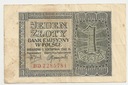1941 1 zł Jeden Złoty, seria BD