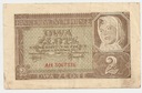 1941 2 zł, Dwa Złote, Seria AH