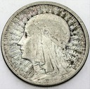 2 zł złote 1932 Głowa kobiety babka Polonia SREBRO