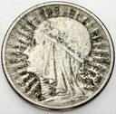 2 zł złote 1934 Głowa kobiety babka Polonia SREBRO