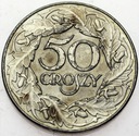 50 gr, pięćdziesiąt groszy 1938