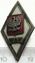 Odznaka WAP Wojskowa Akademia Polityczna