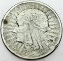 2 zł złote 1933 Głowa kobiety, Polonia SREBRO