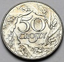50 gr, pięćdziesiąt groszy 1938