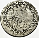 Szóstak 1663 AT Jan II Kazimierz