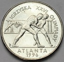 2 zł, złote 1995, Atlanta Zapasy