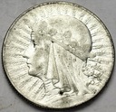 5 złotych 1933 Głowa kobiety, Polonia SREBRO (10)