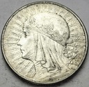 10 zł złotych 1932 Głowa kobiety babka SREBRO (14)