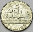 2 zł złote 1936 Żaglowiec Żaglówka SREBRO (28)