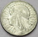 10 zł złotych 1932 Głowa kobiety babka SREBRO (40)