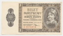 1938 1 zł złoty Chrobry seria Z RZADKI